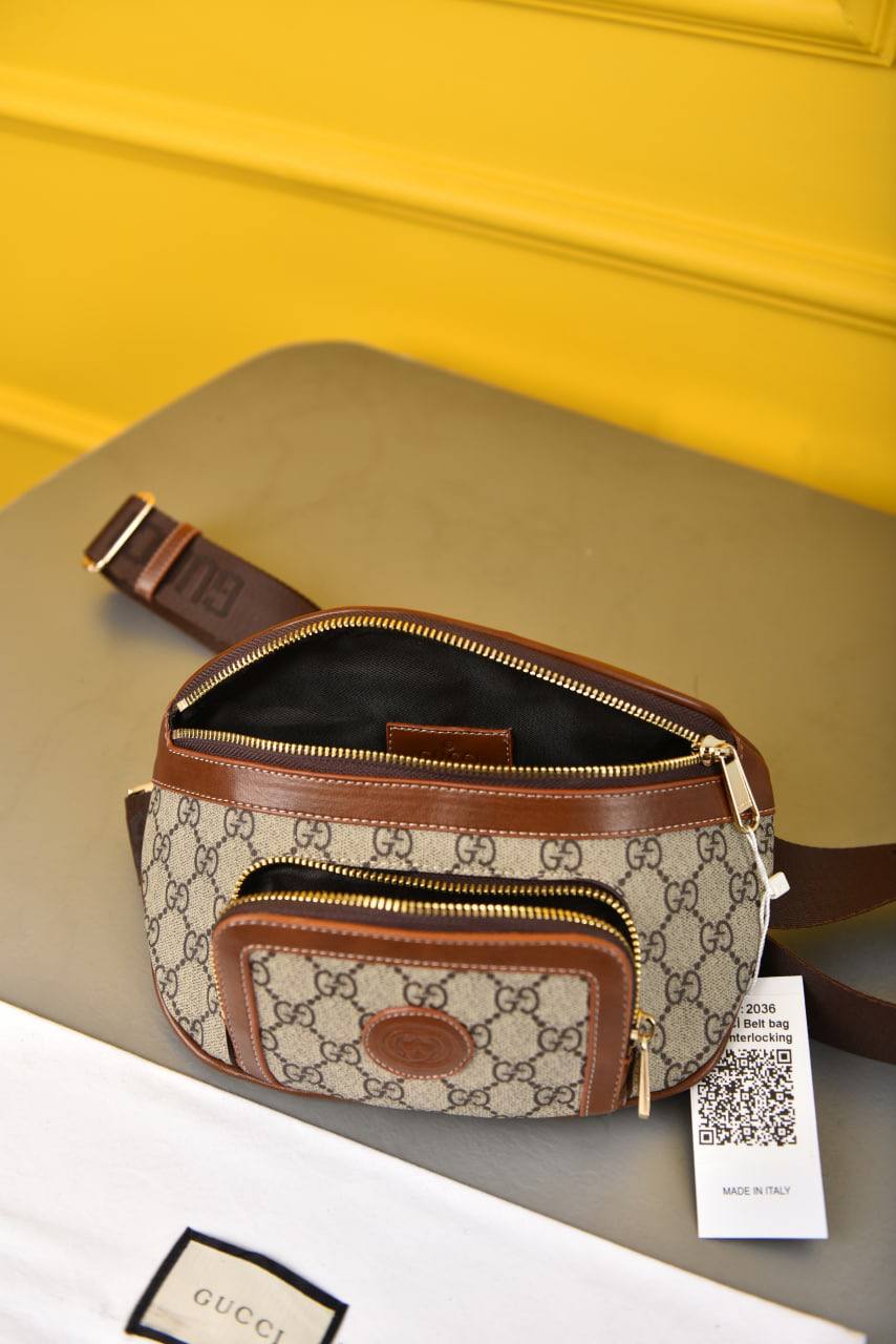 GG -  Belt Bag With Interlocking