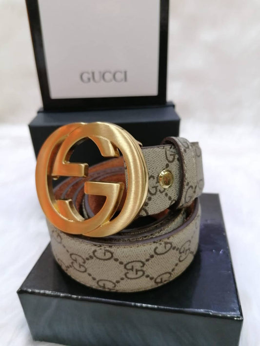 G.G. Leather Belt