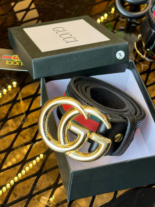 G.G. Leather Belt