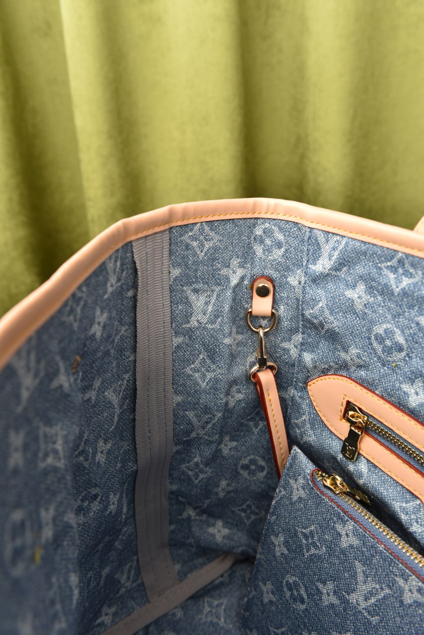 Neverfull Jacquard Denim